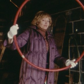 Diane Polley with hula hoop