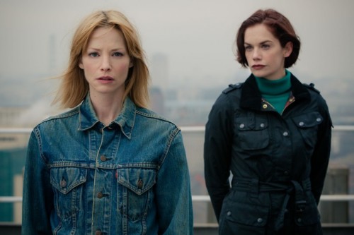 Programme Name: Luther - TX: 23/07/2013 - Episode: n/a (No. 4) - Embargoed for publication until: n/a - Picture Shows:  Mary Day (SIENNA GUILLORY), Alice Morgan (RUTH WILSON) - (C) BBC - Photographer: Robert Viglasky