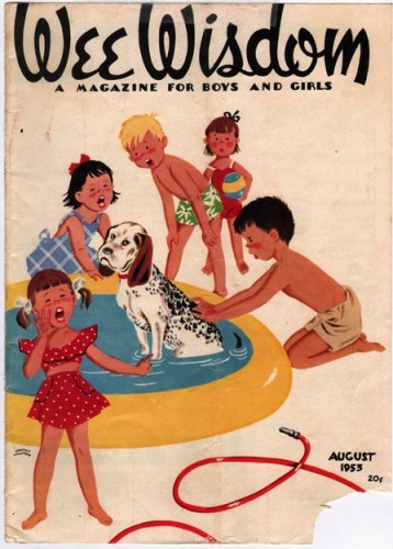 swimming+pool+w+kids+n+dog