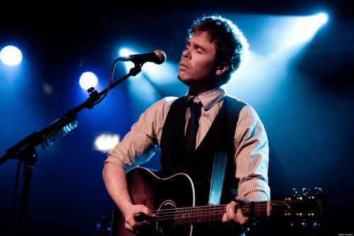LONDON, UNITED KINGDOM - APRIL 18: Josh Ritter performs on stage at Scala on April 18, 2011 in London, United Kingdom. (Photo by Kate Booker/Redferns)