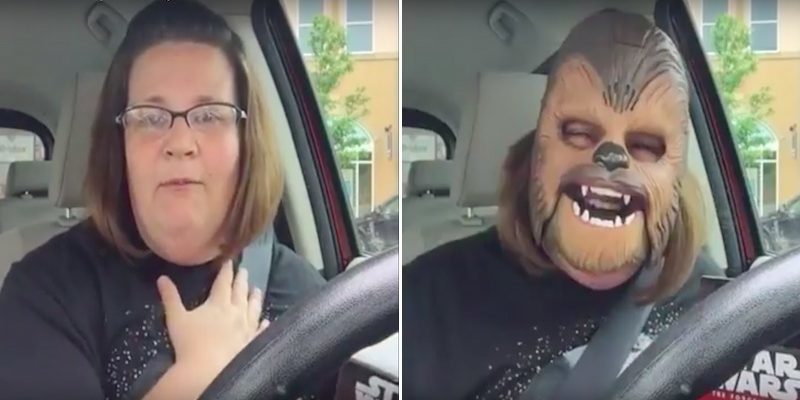 I Did Not Understand the Chewbacca Mask Lady Video - Mockingbird