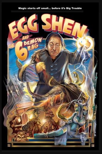 Egg Shen 6 Demon Bag- Orlando Arocea- vectoart 2016